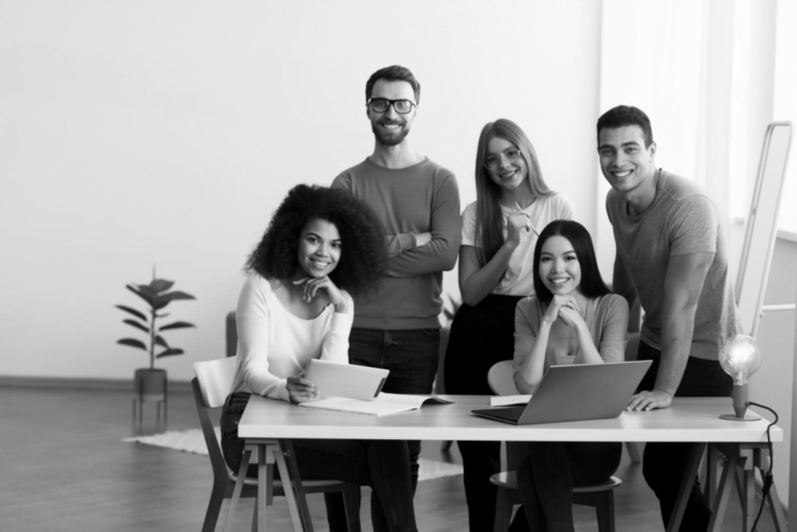 Financial analysis workspace with charts and market data
